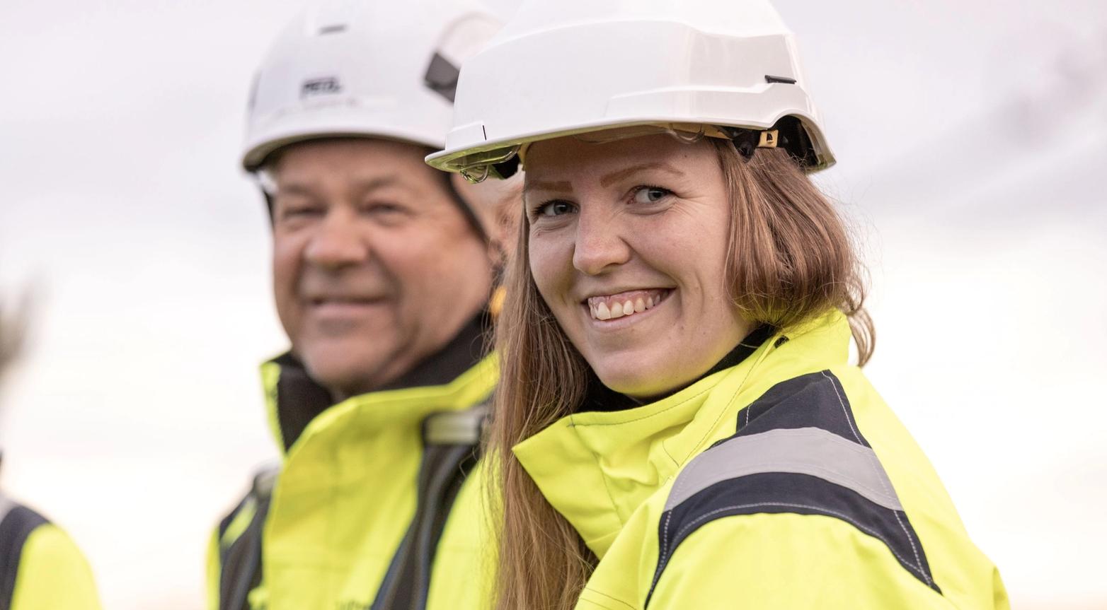 Personer i verneutstyr