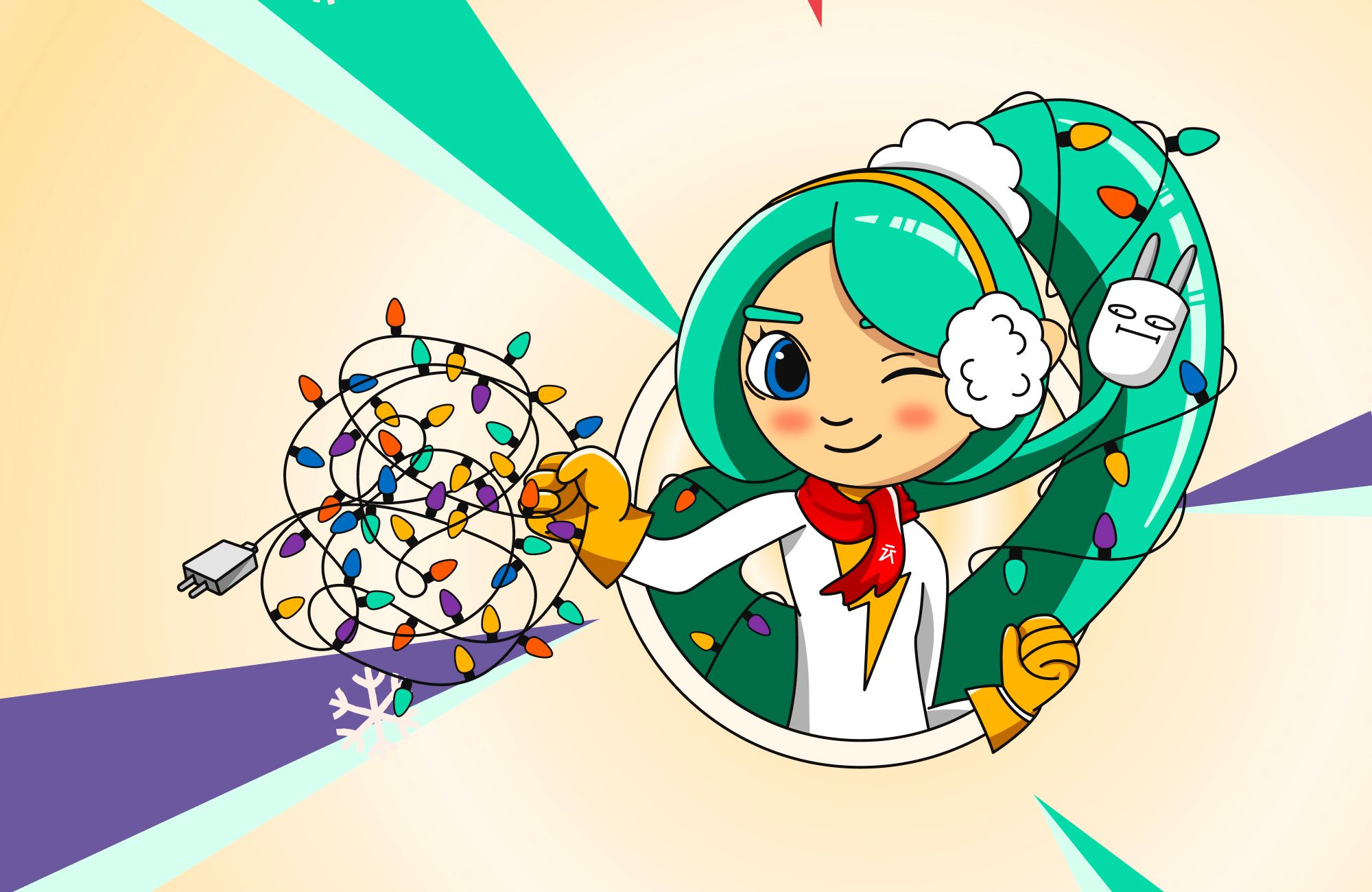 Glitra; Jentefigur fokus på elsikkerhet