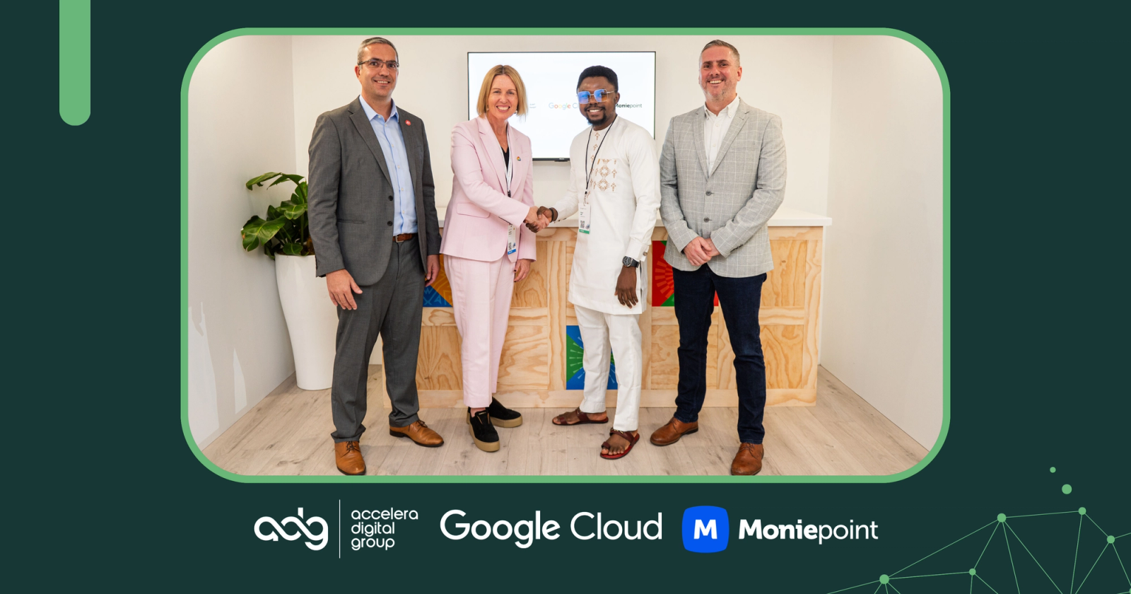 Danie Gordon, Maureen Costello, Felix Ike and Daniel Acton