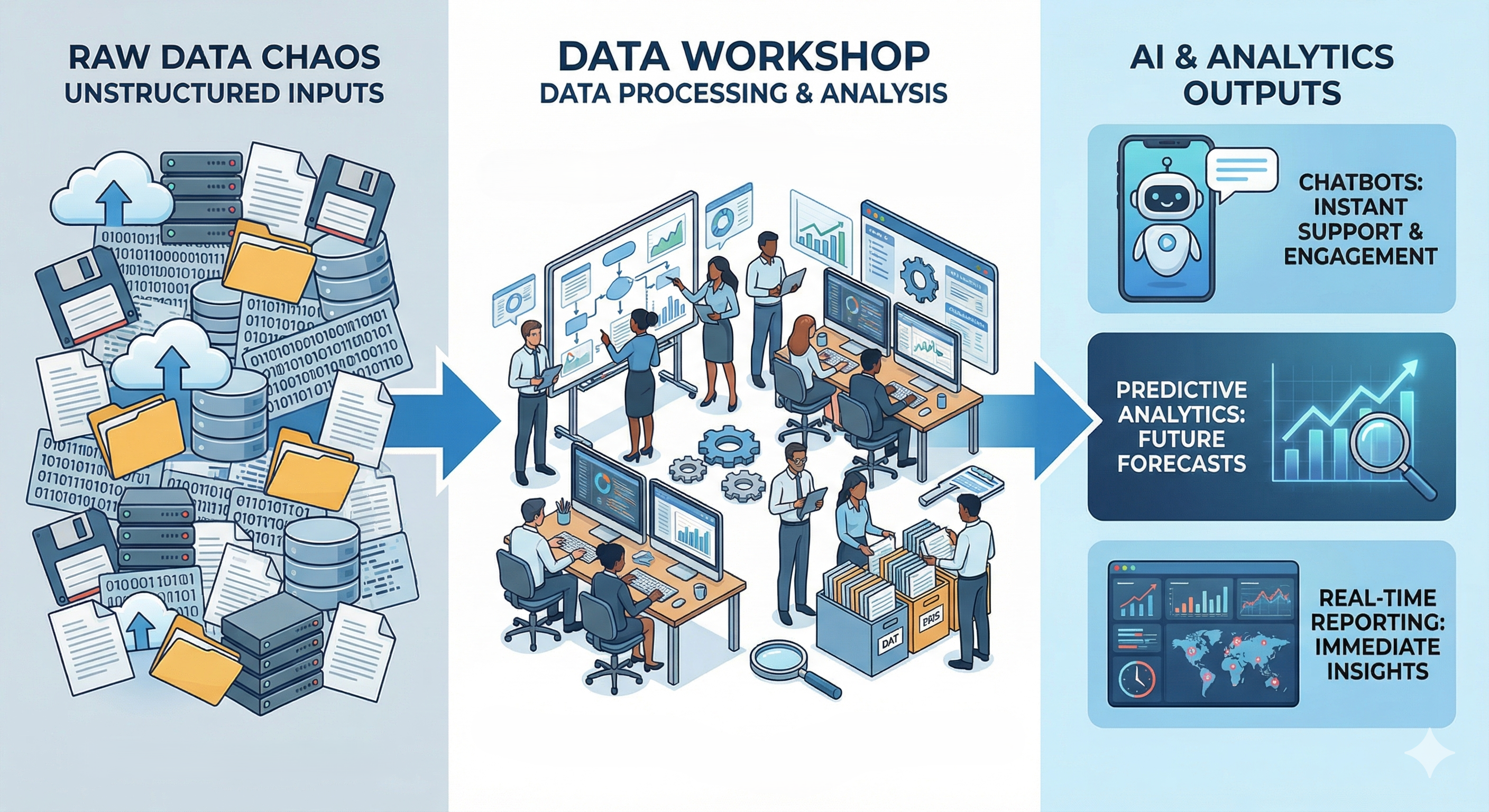 From Noise to Knowledge infographic