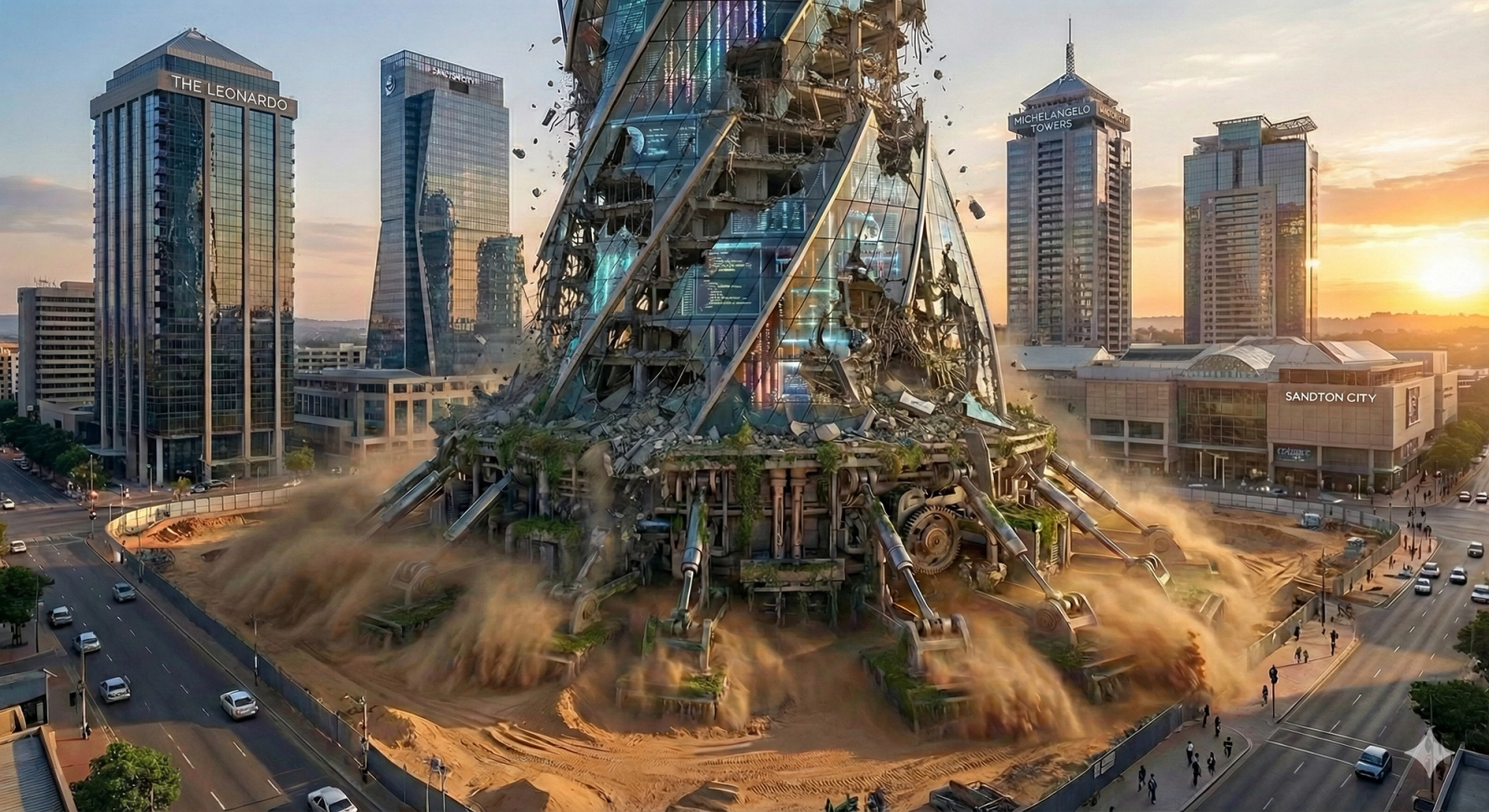 A Futuristic Sandton City