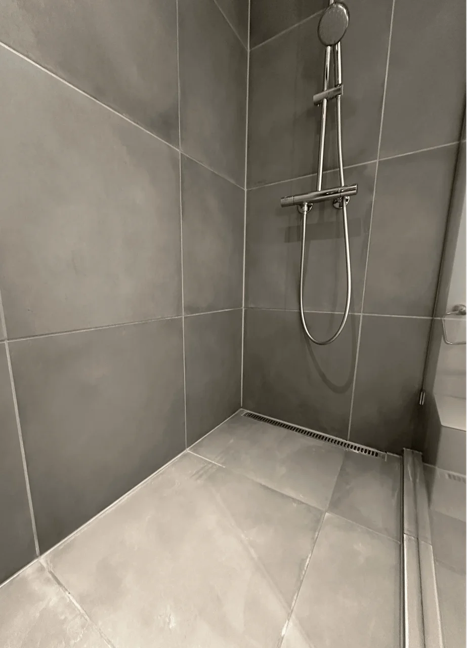 Shower descaling, Efter