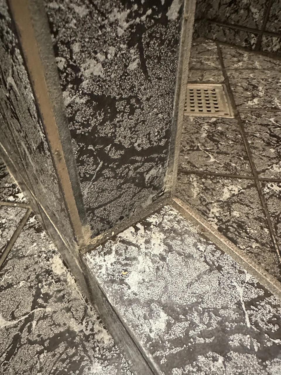 Tile edge cleaning, Efter