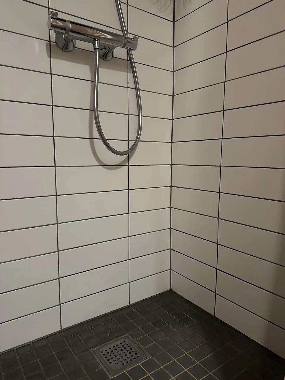 Shower detail cleaning, Efter