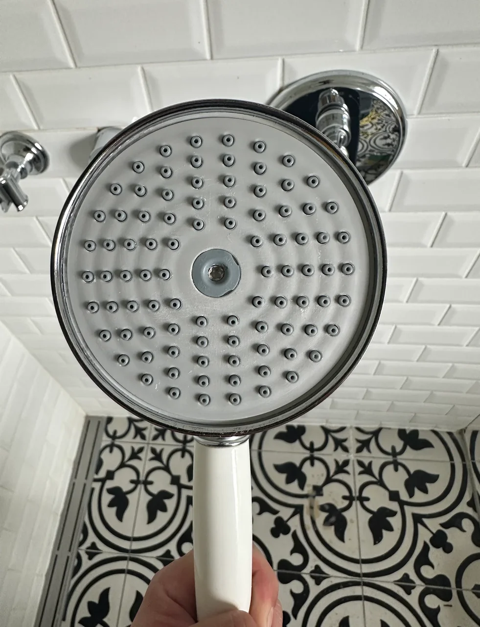 Shower head descaling, Efter