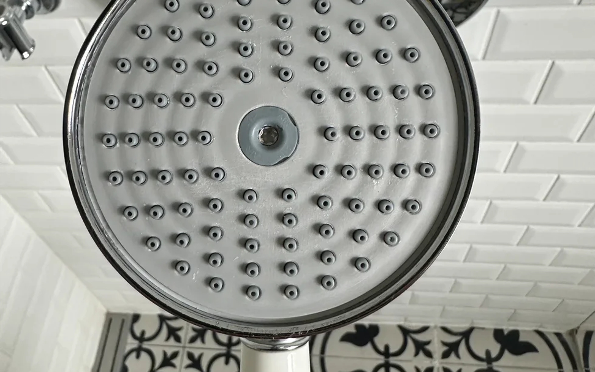 Shower head descaling, Efter
