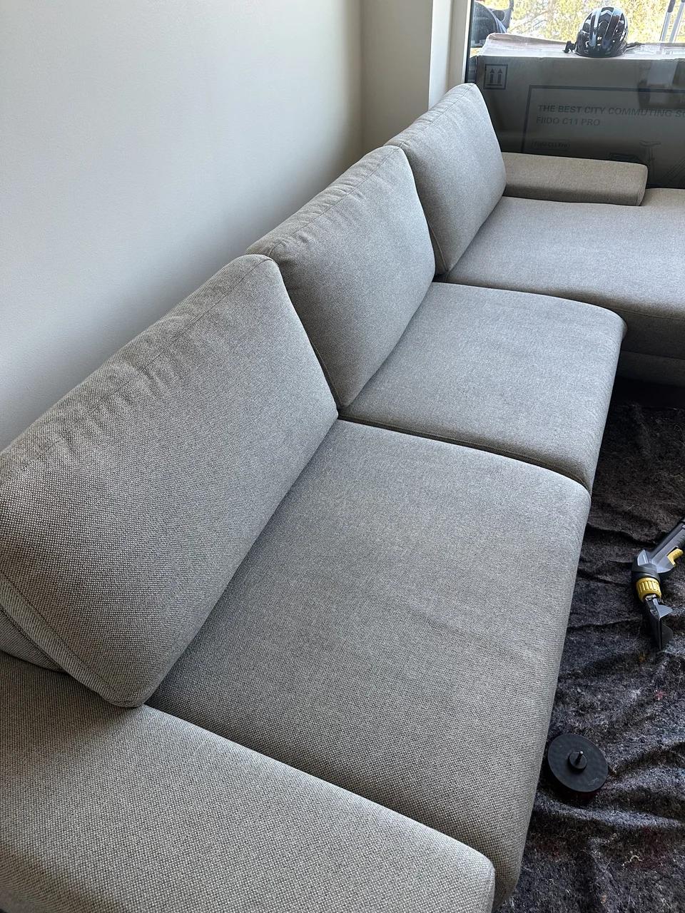 Sofa Cleaning, Efter