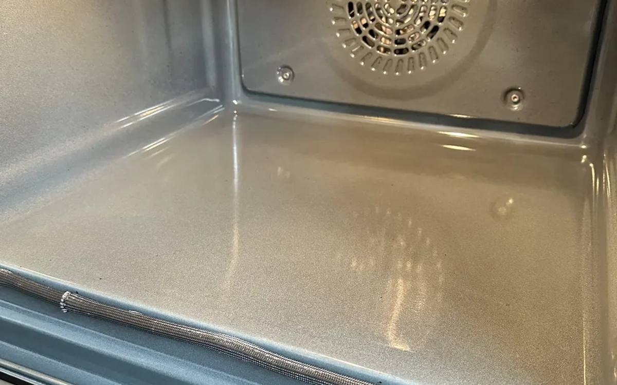 Oven cleaning, Efter