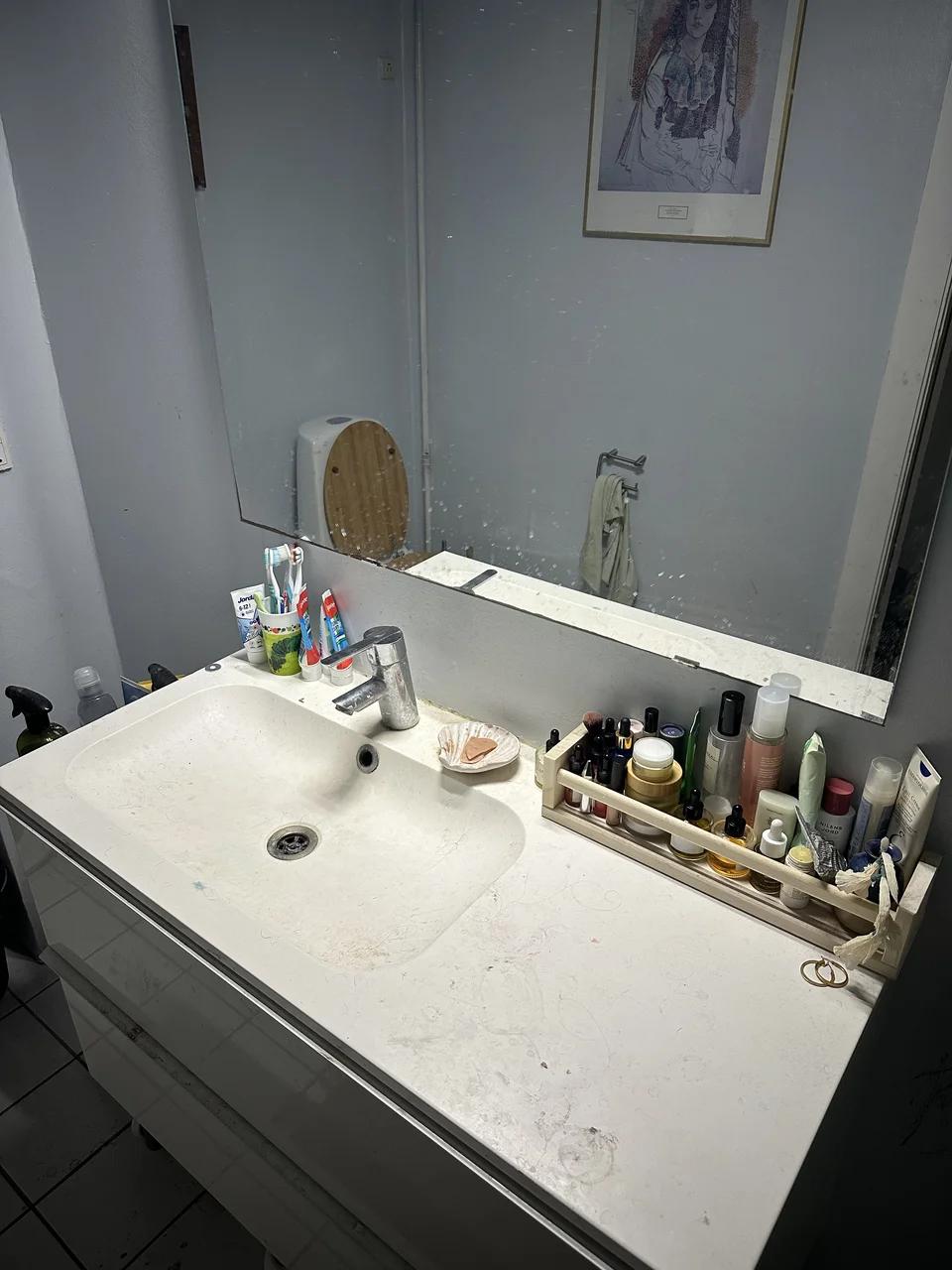 Bathroom Deep Cleaning, Før