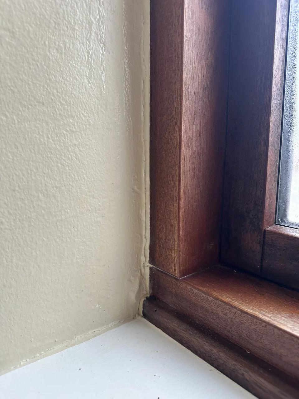 Wall mold removal , Efter