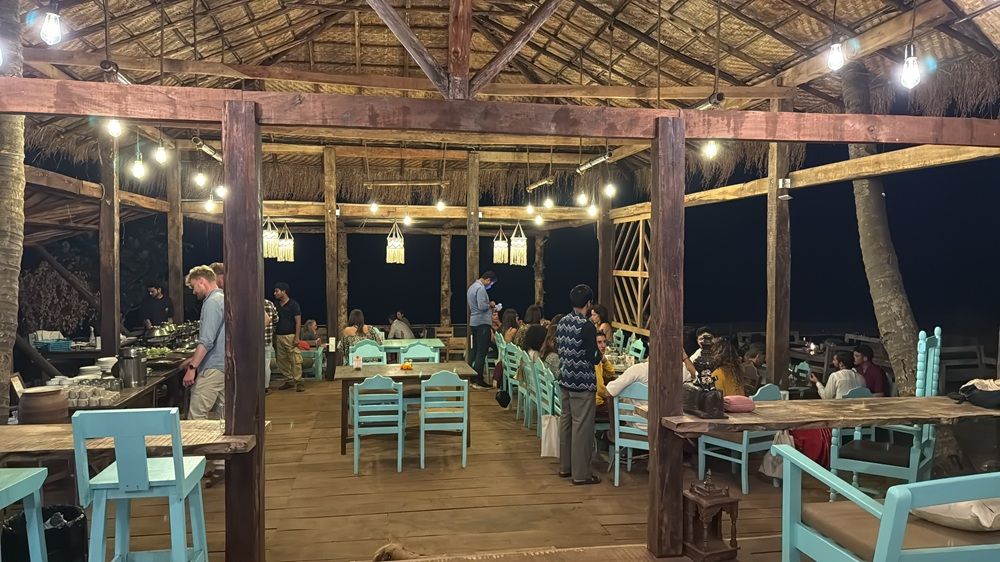 Chia Lounge dining at Nalanda Retreat Goa