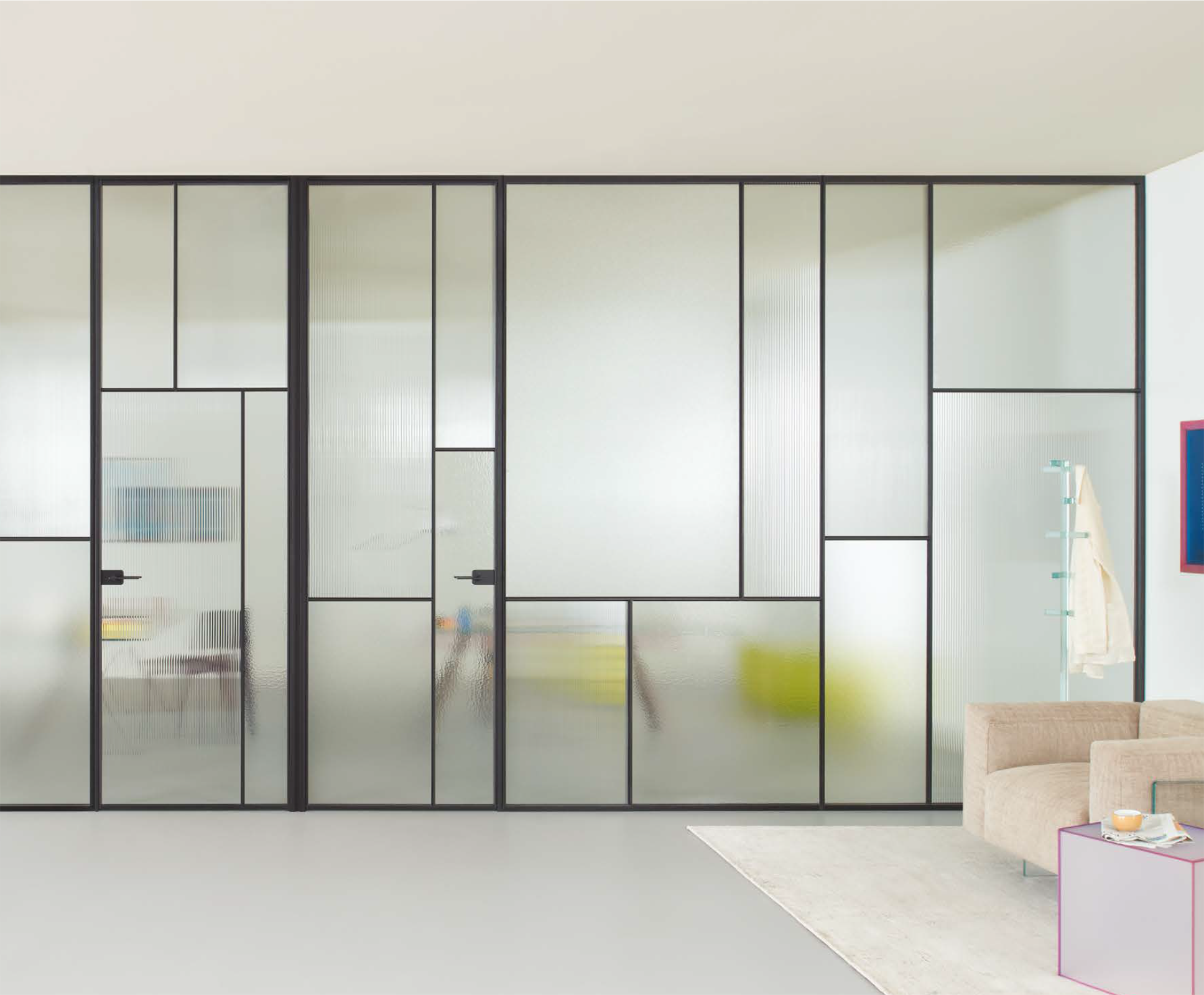 Fixed & Openable Glass Partitions