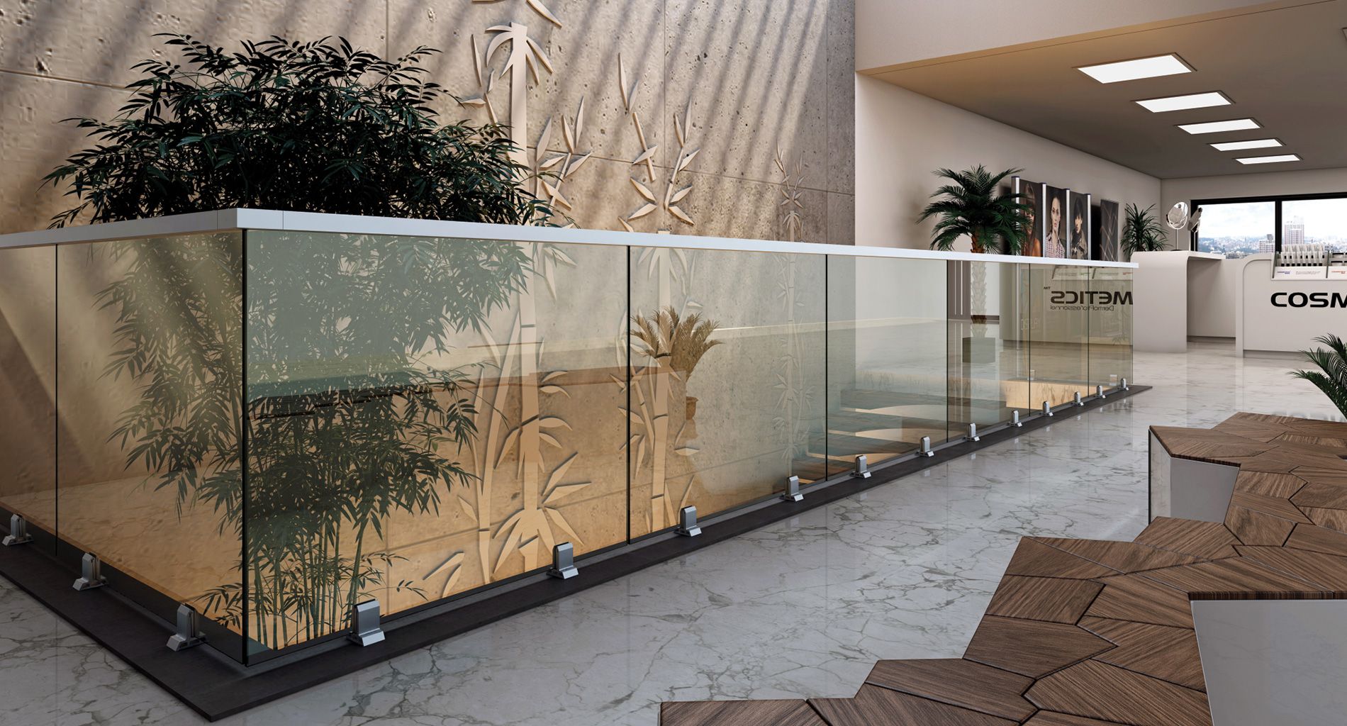 Balcony Glass Railing