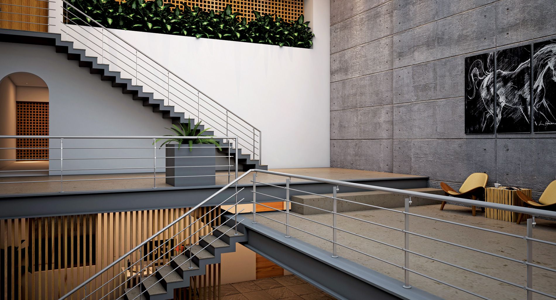 Balcony Glass Railing