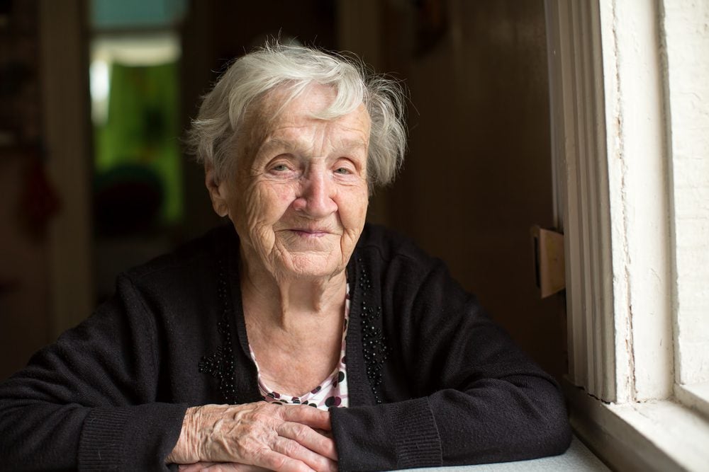 Elderly woman