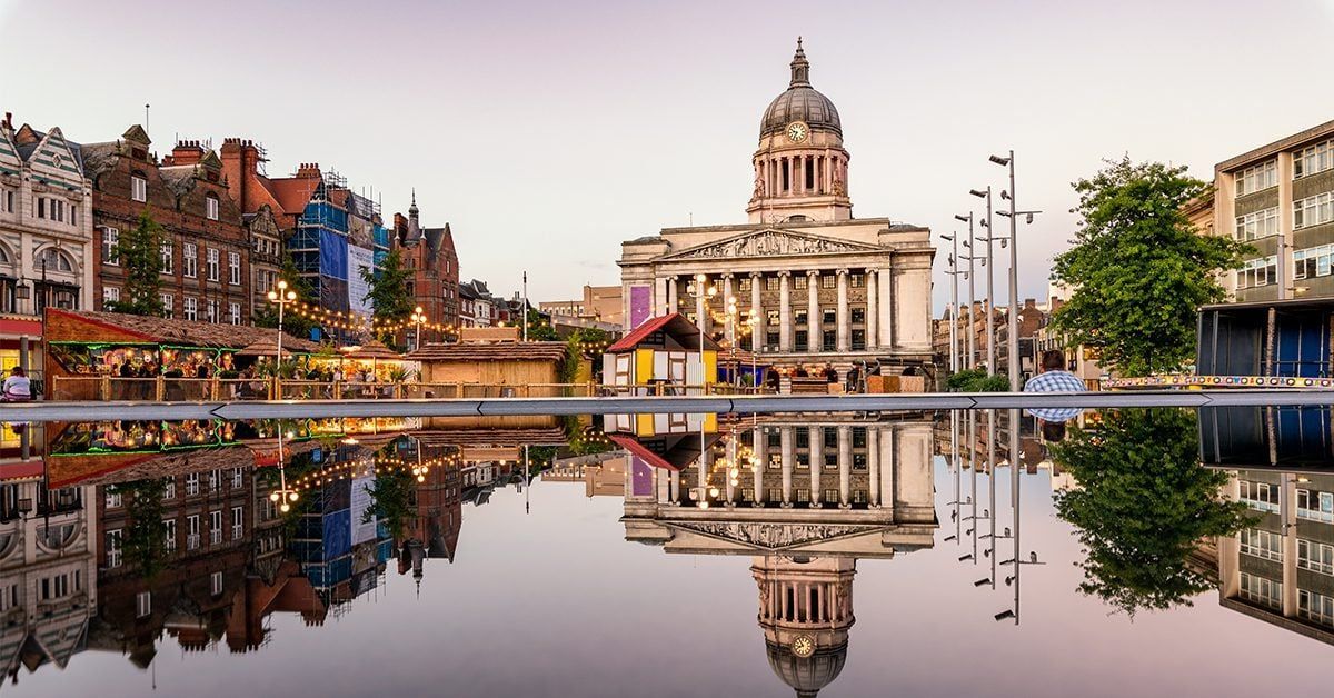 Nottingham Council House and Old Market Square