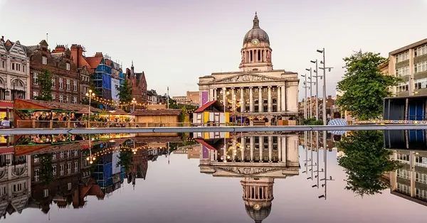 Nottingham Council House and Old Market Square