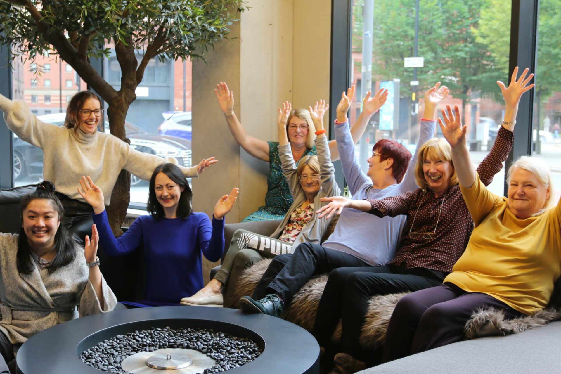 Corrine at a Cares Family Meet Up