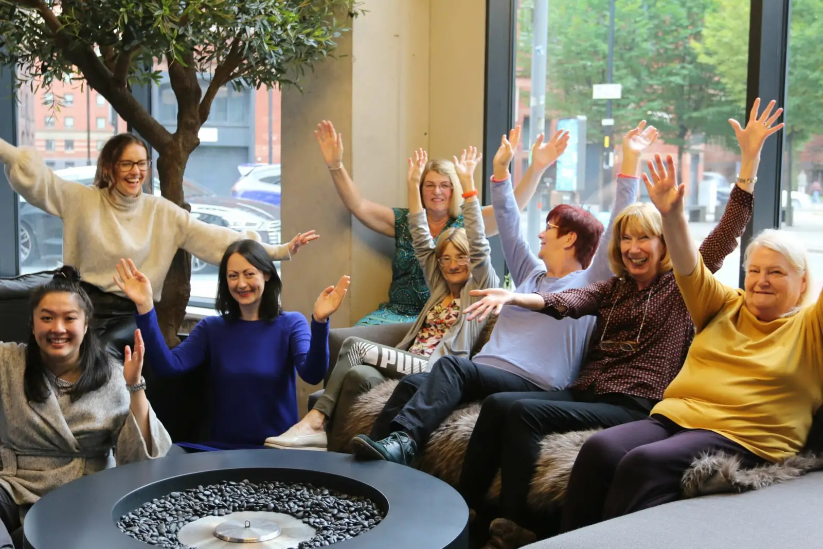 Corrine at a Cares Family Meet Up