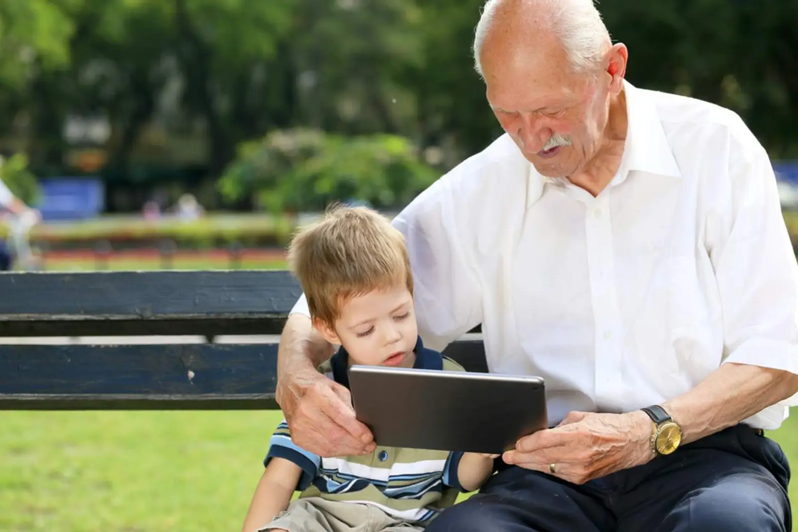 Technology can be a useful bridge in helping family members stay connected.