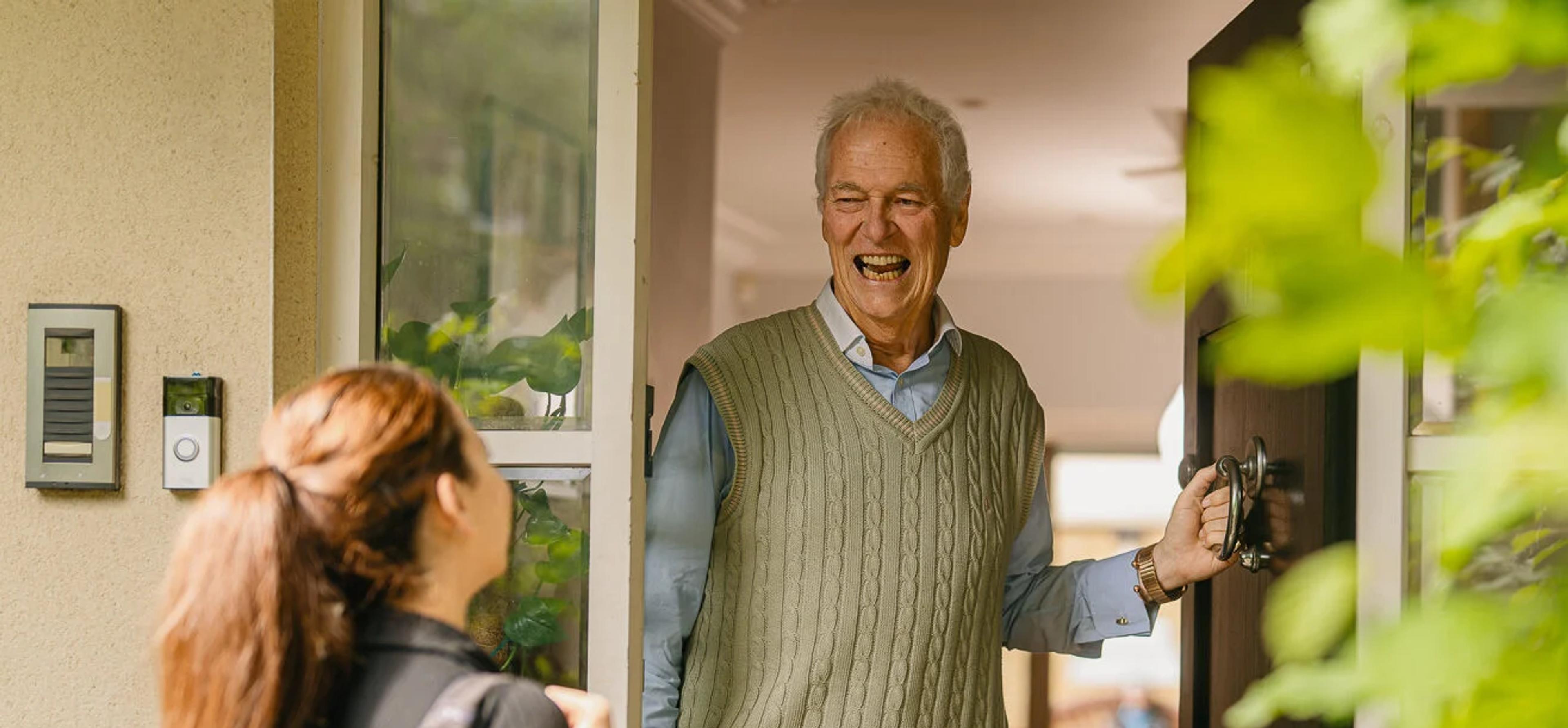 Visiting care with Elder
