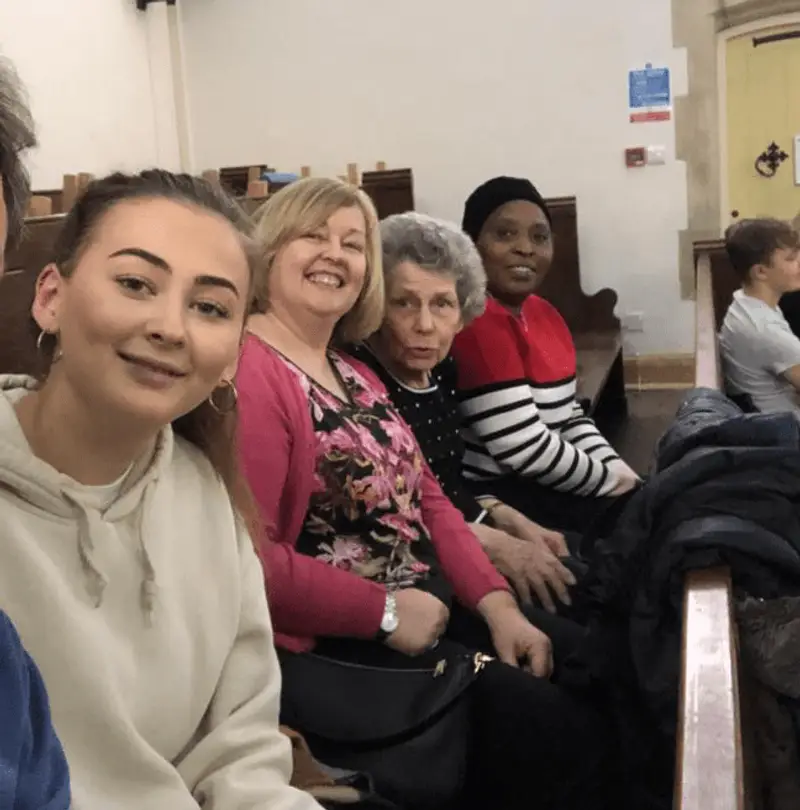Joanne, Patricia, Rose and Esther
