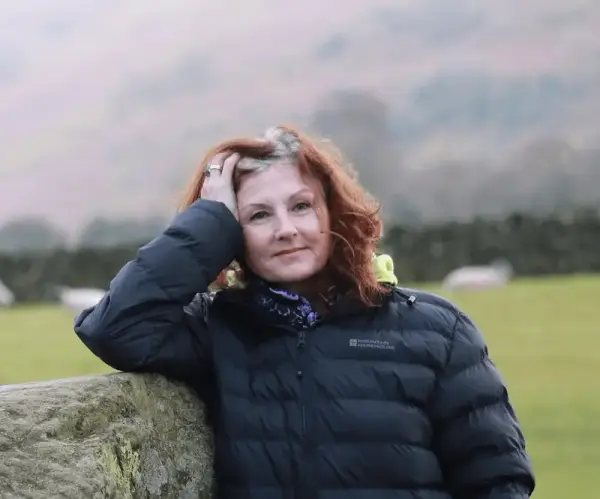 Woman standing in a field