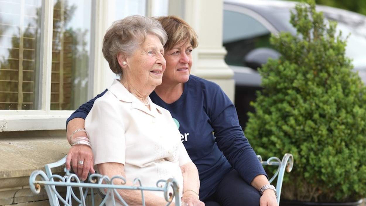 Support and encouragement can demystify the internet for an older person.