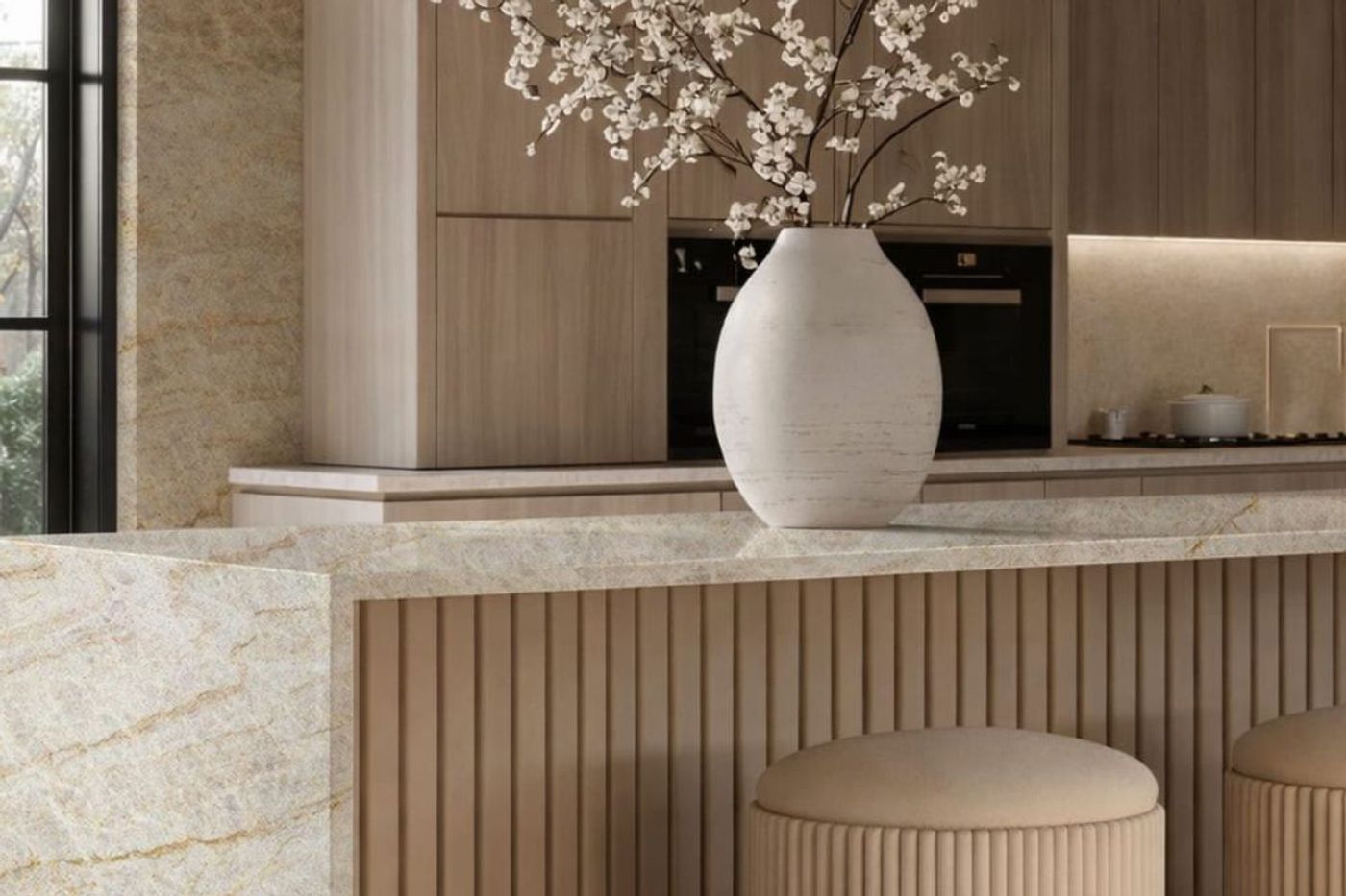 Quartz kitchen countertops