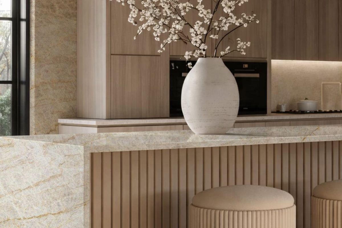 Quartz kitchen countertops