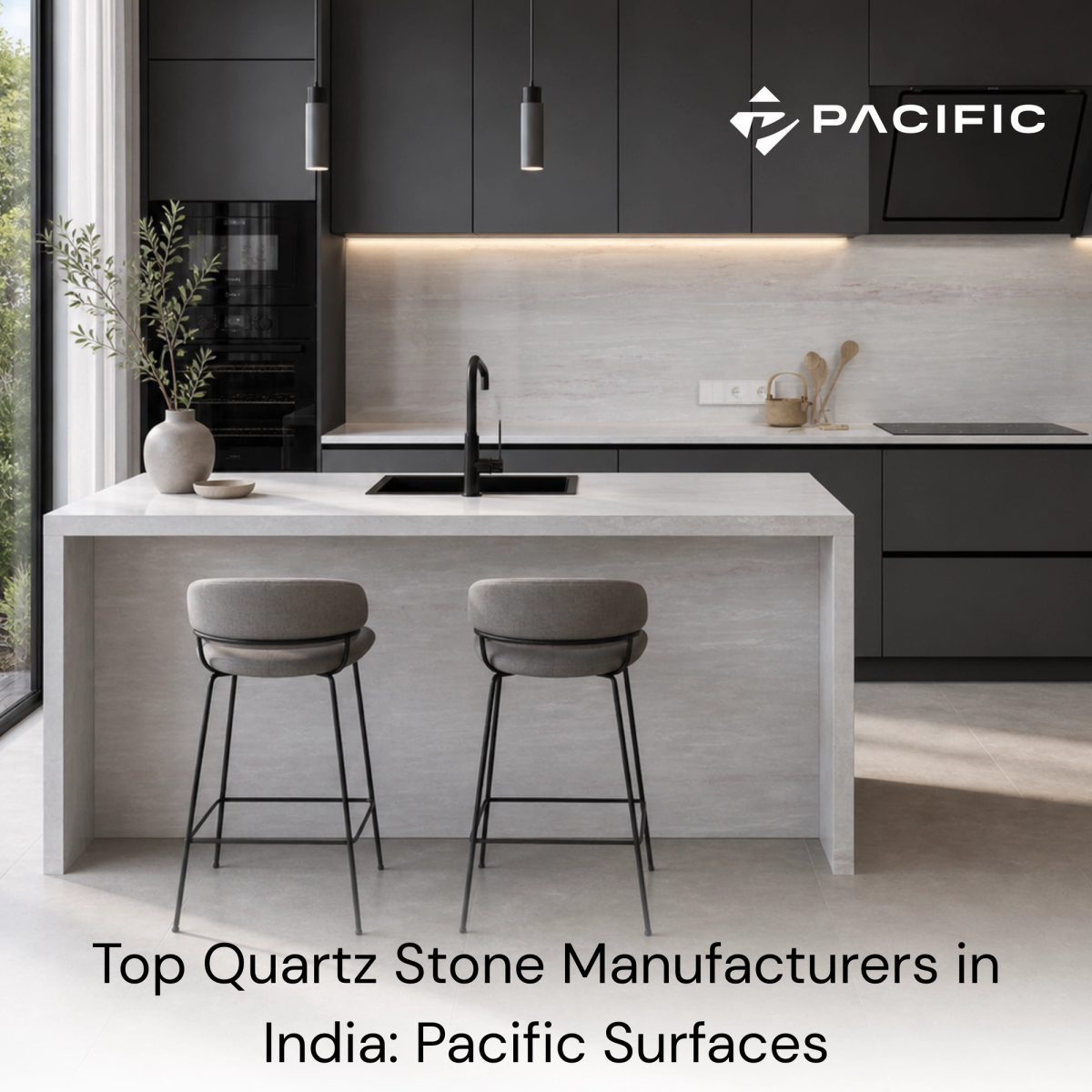 Top Quartz Stone Manufacturers in India: Pacific Surfaces