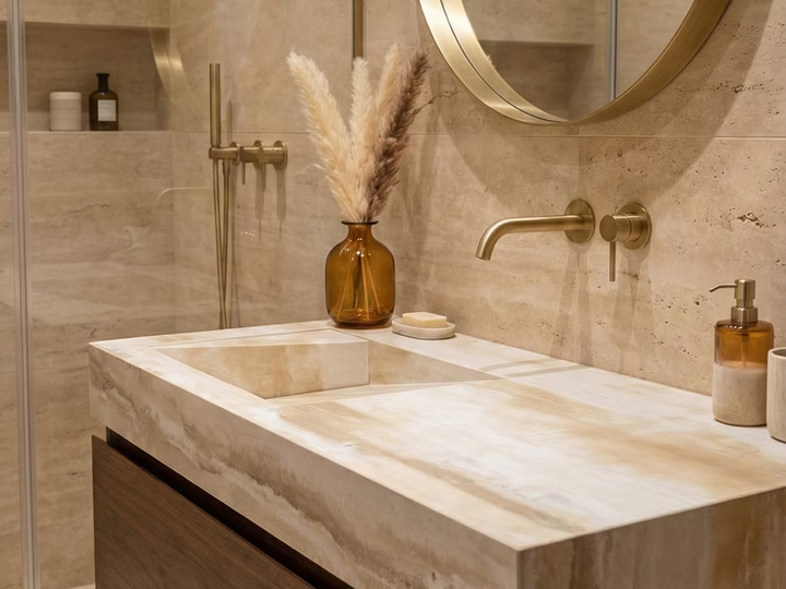 Angular Flow Basin — Integra slab