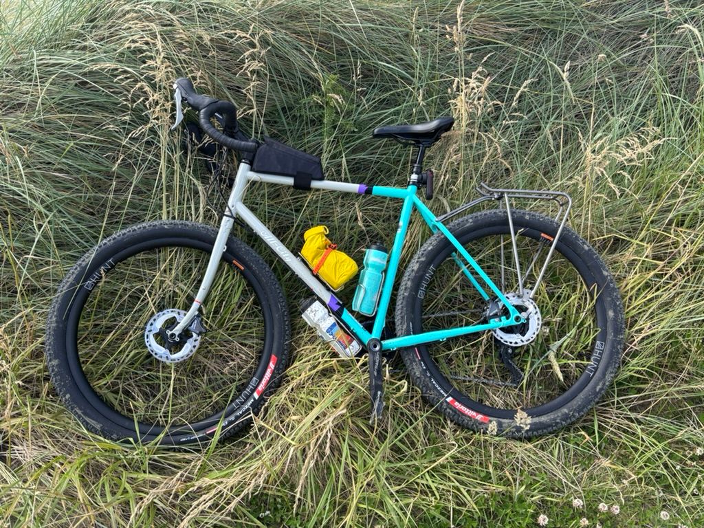 That's a sandy bicycle!