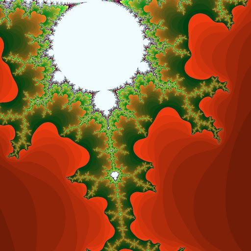 On Cartesi, Frmandy is able to create the same beautiful generative art NFTs that already exist in web3, but taken up a notch: one example: Mandelbrot fractal. 