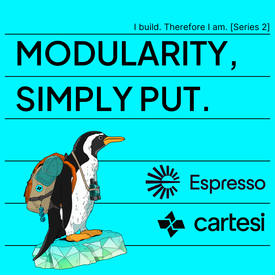 Modularity, Simply Put with Espresso CEO, Ben Fisch