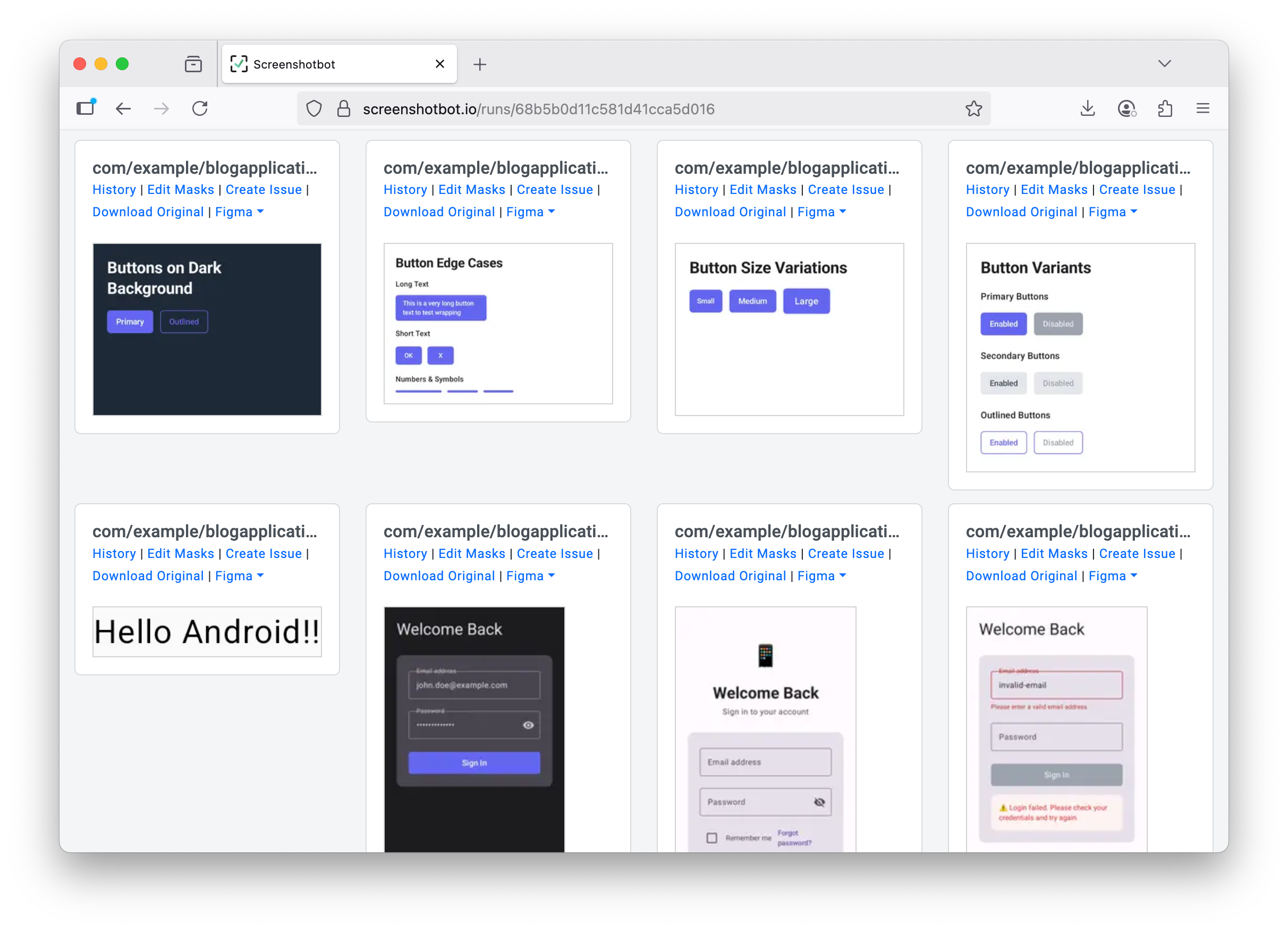Screenshots rendered with Screenshotbot