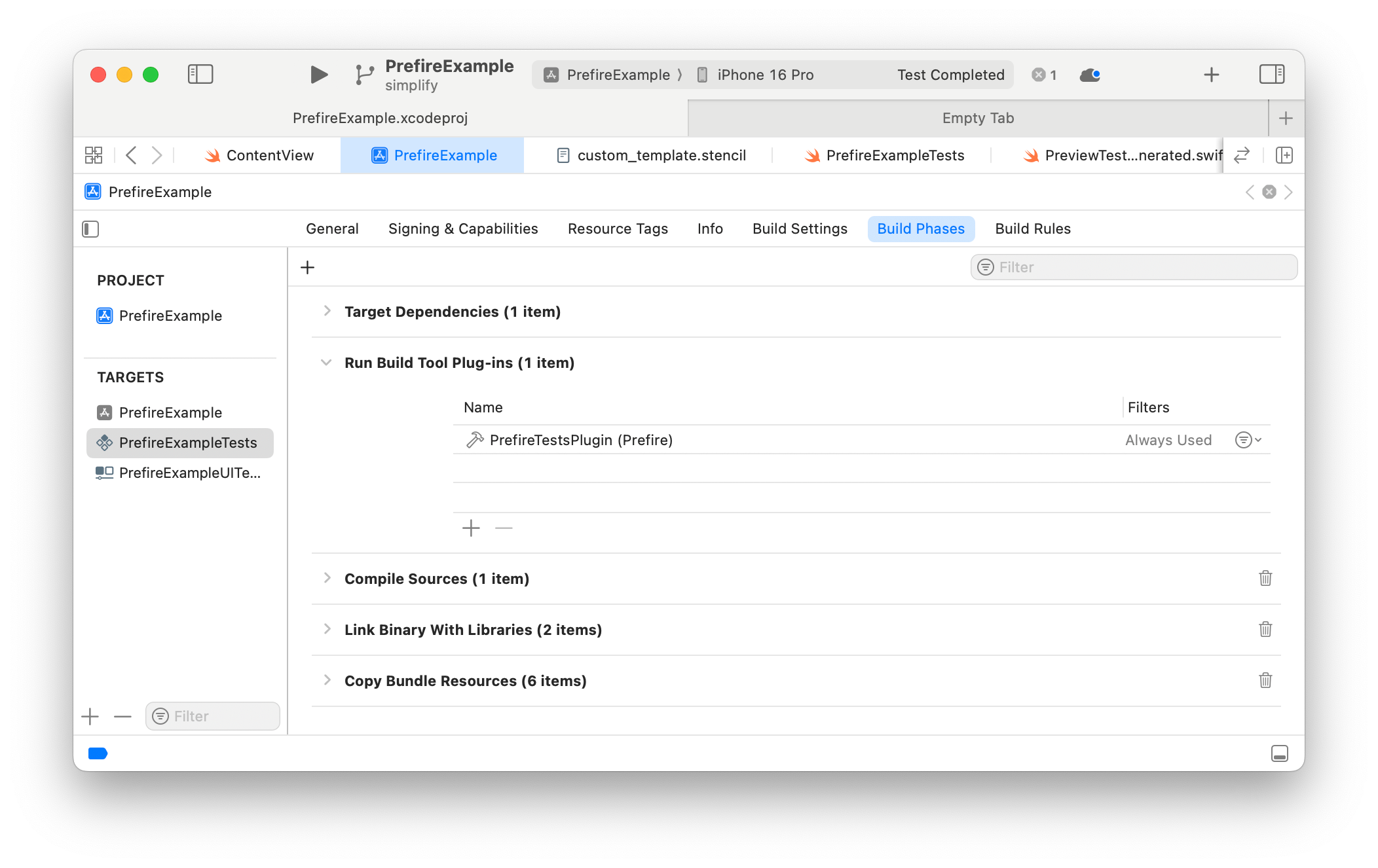Add the Build Tool Plugin