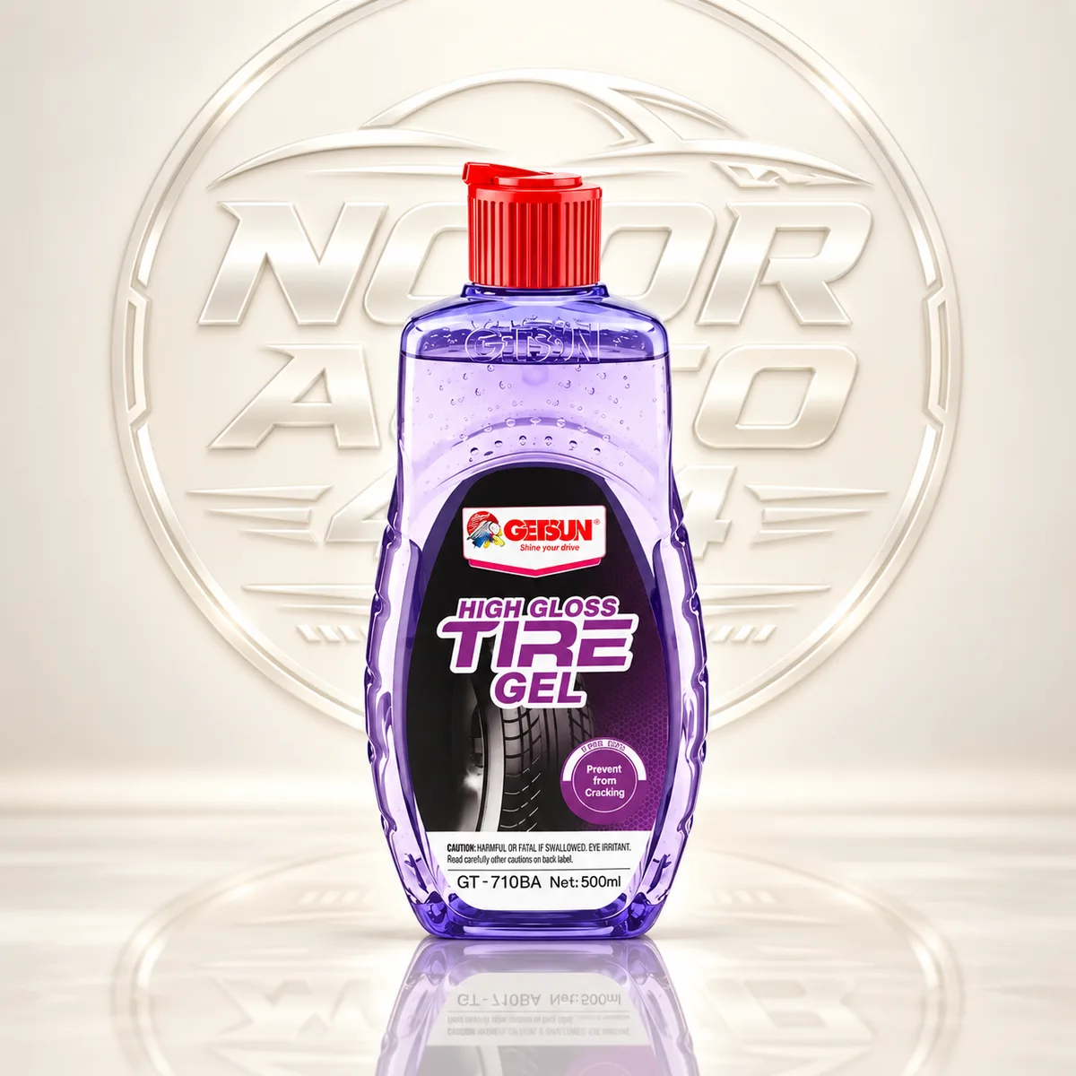 Getsun High Gloss Tire Gel 500 ml bottle, front label