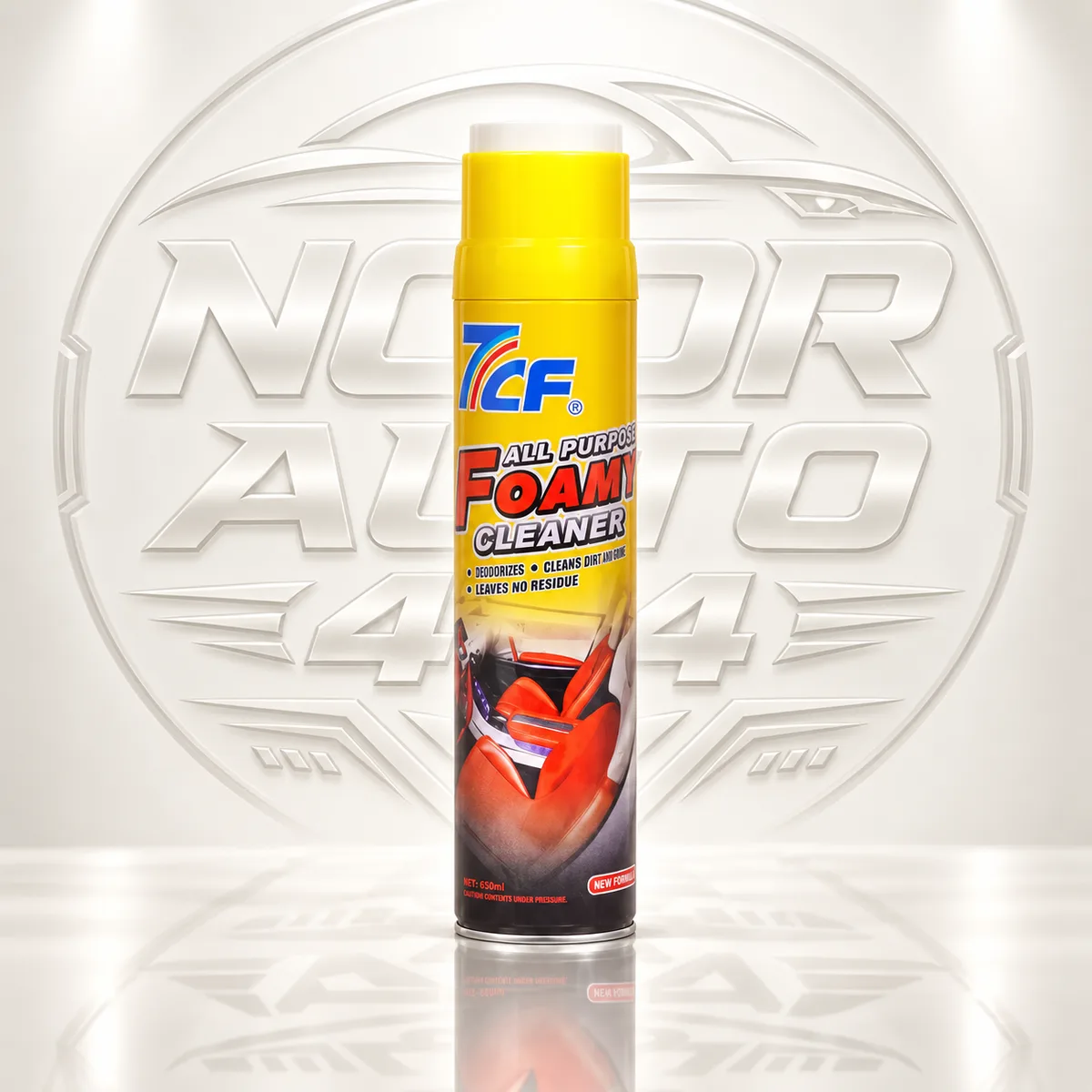 7CF All Purpose Foamy Cleaner 650 ml can, front label