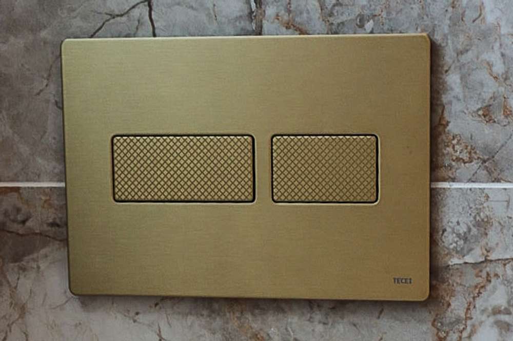Brushed Brass Effect