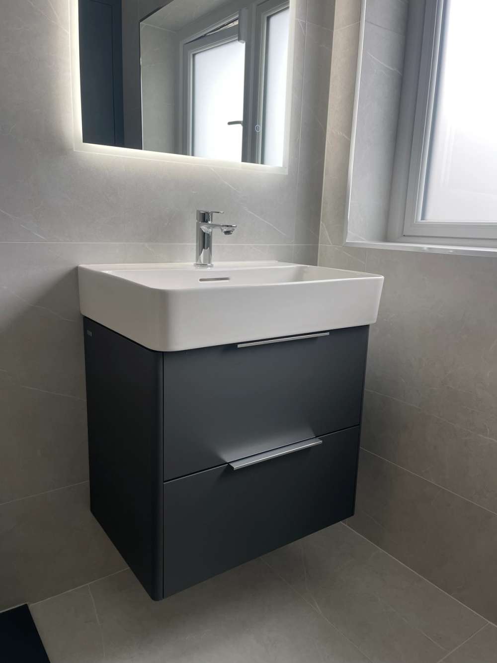 Laufen Val - Traffic Grey 60cm