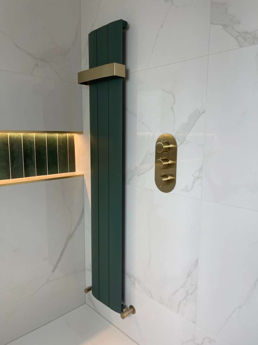 Phoenix Vega Matt Highland Green Radiator
