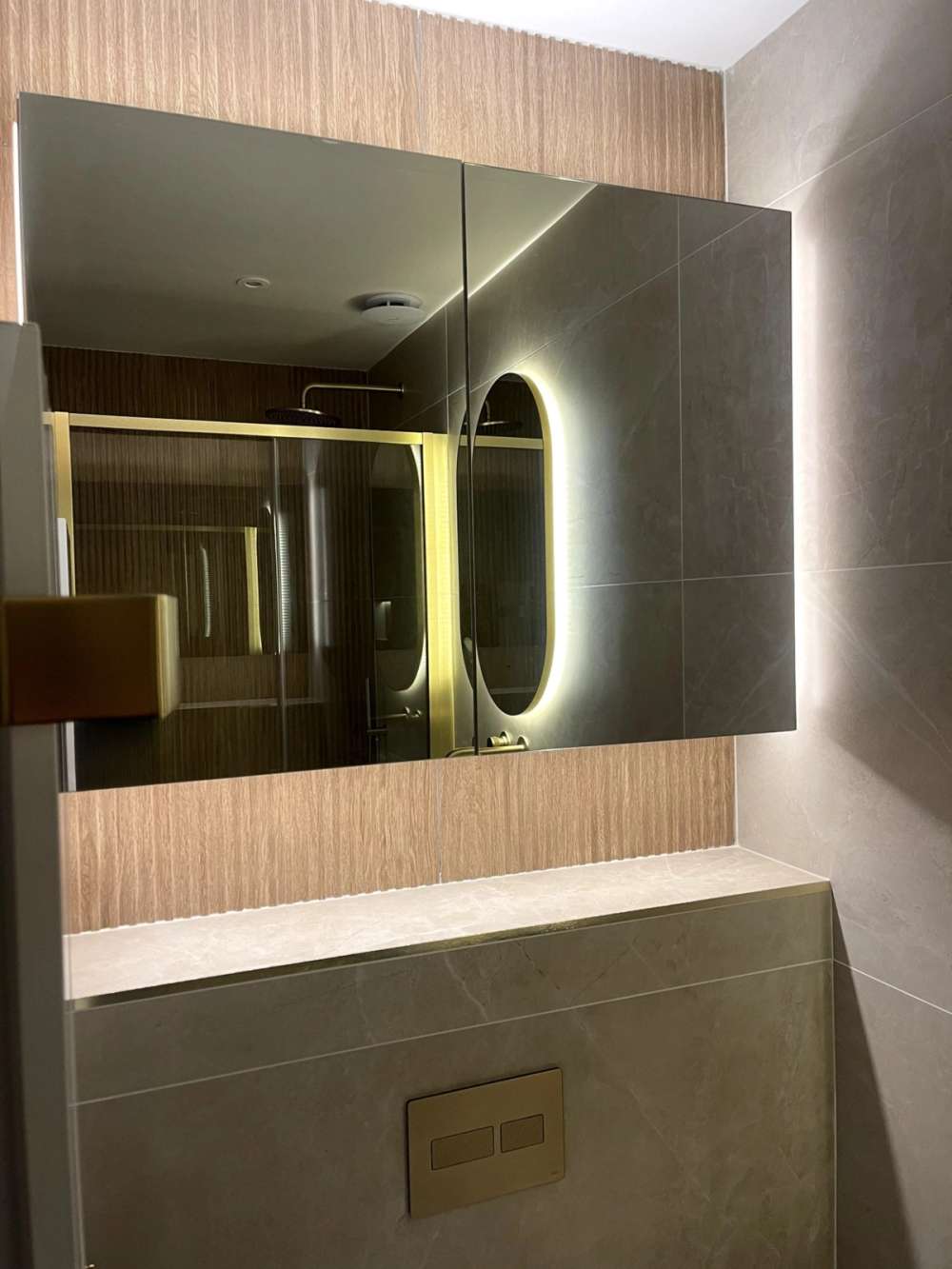 Custom Mirror Cabinet