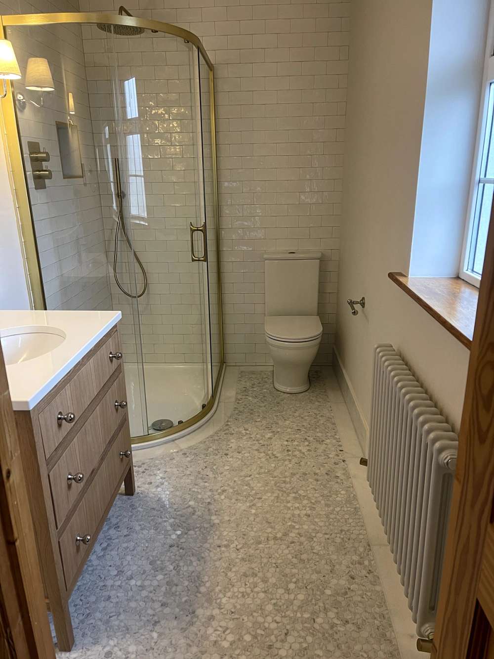 Carrara Marble Border & Skirt