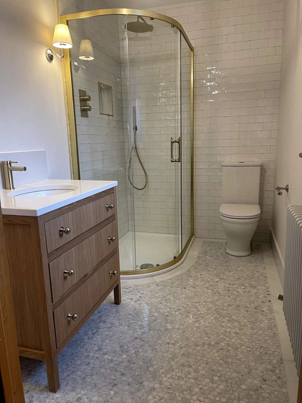 Utopia Kew Chalky Shower Tile