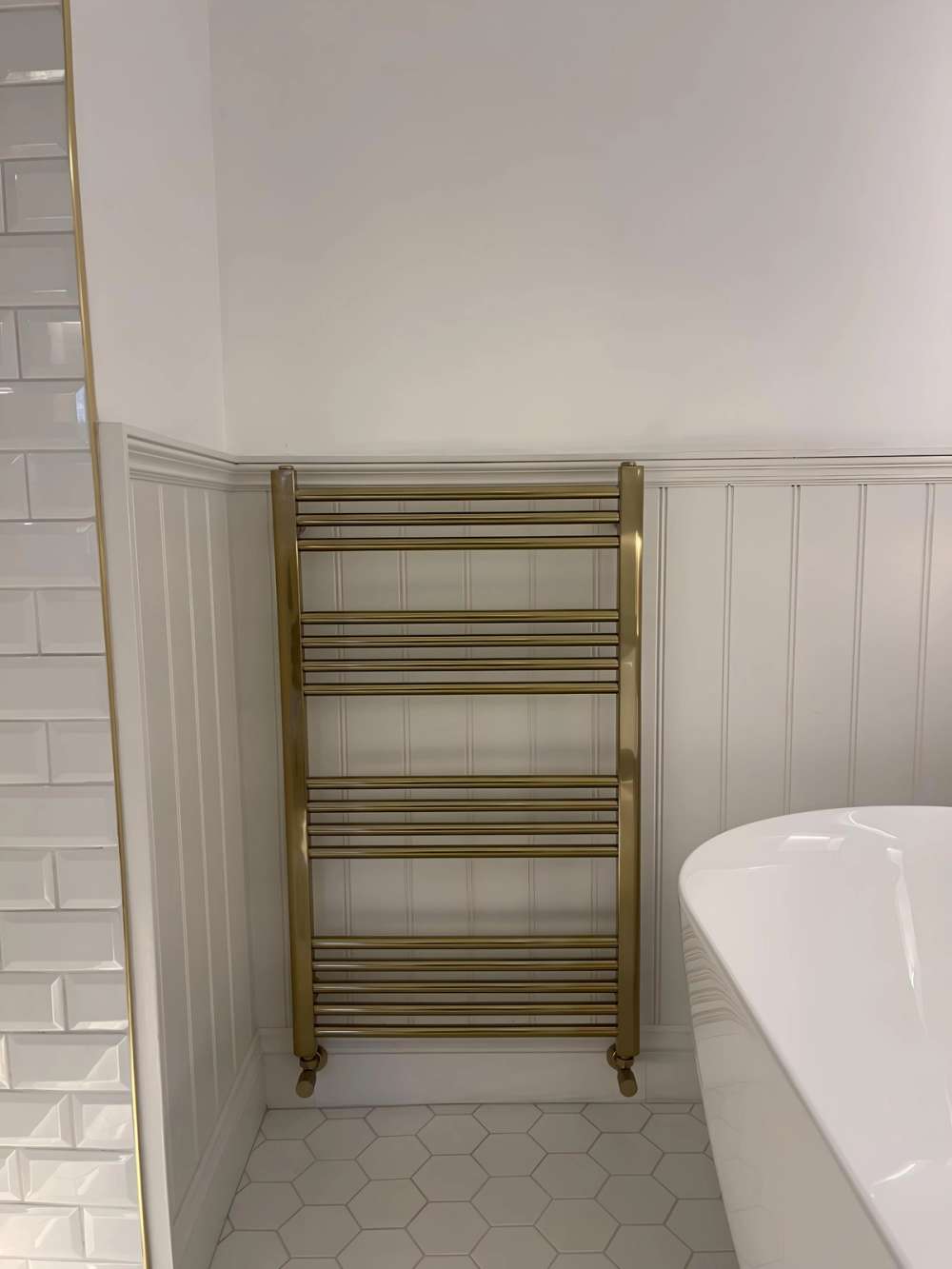 Brushed Brass Radiator