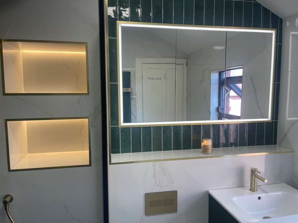 TECE Solid Plate - Brushed Brass