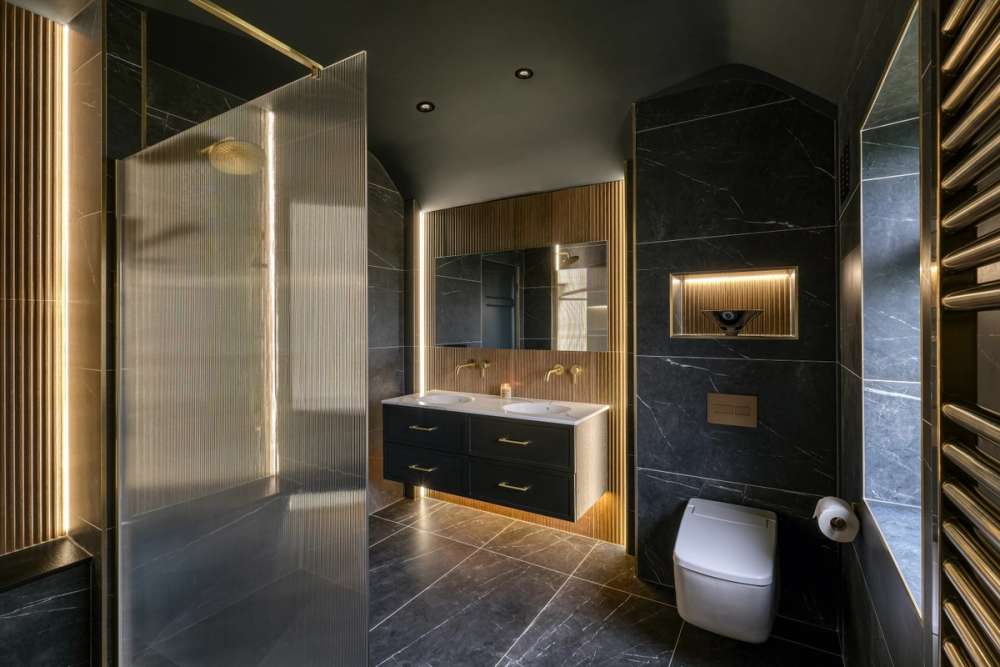 Flair Ayo 1200mm Fluted Glass