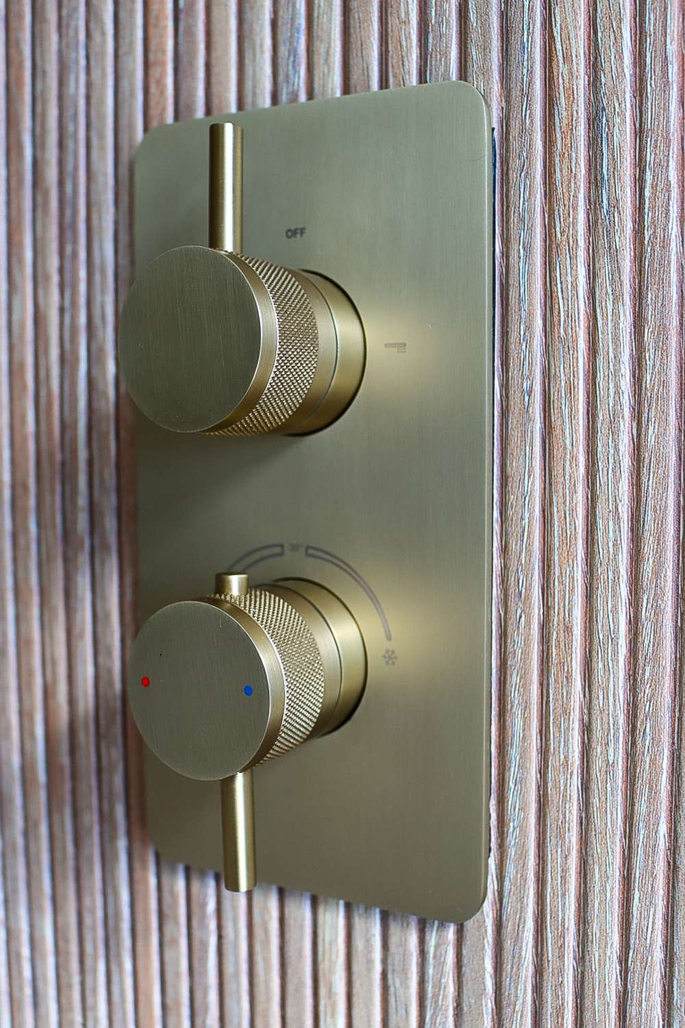 Aqualla Brushed Brass Hardware