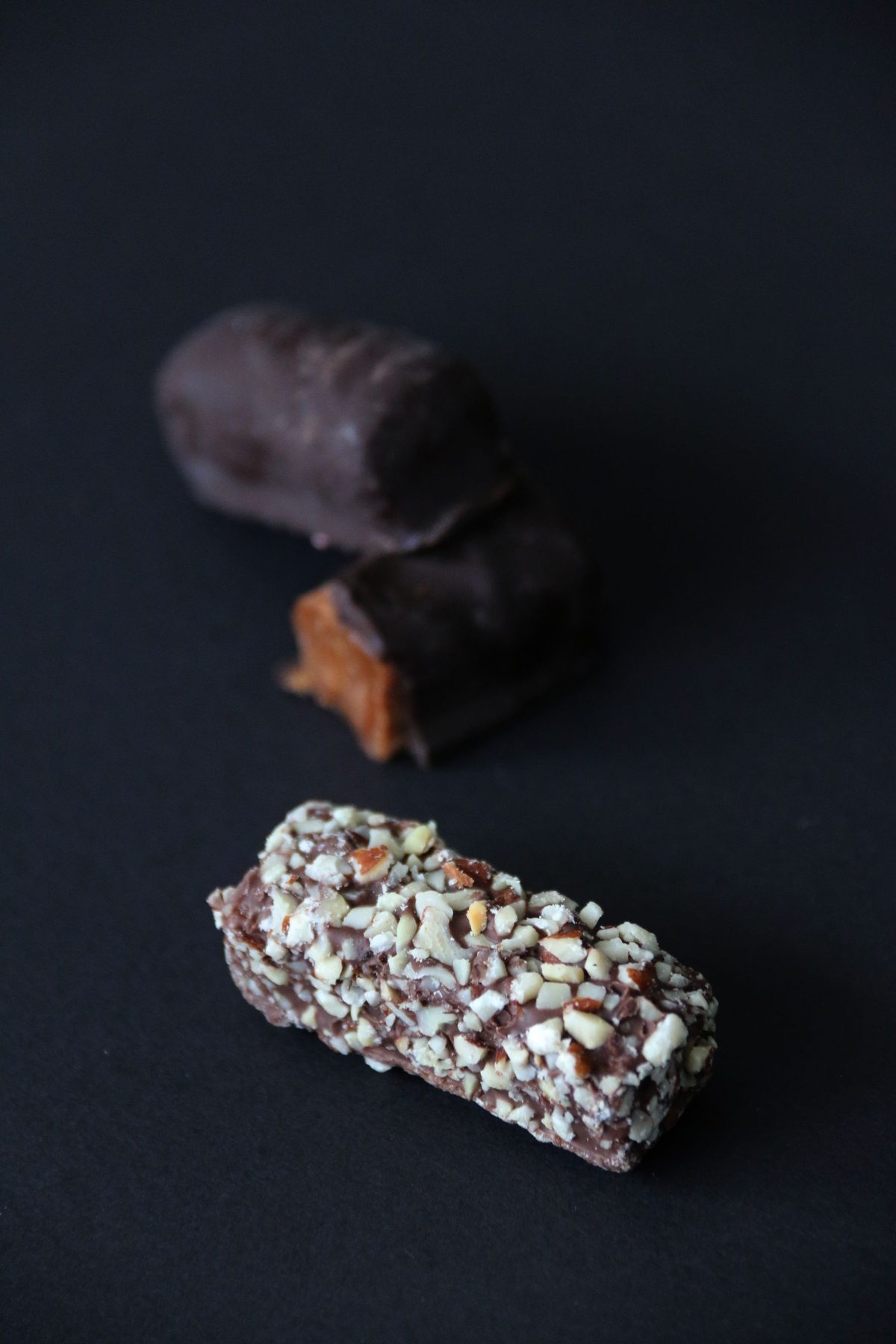 Chocolate-coated nutrition bars